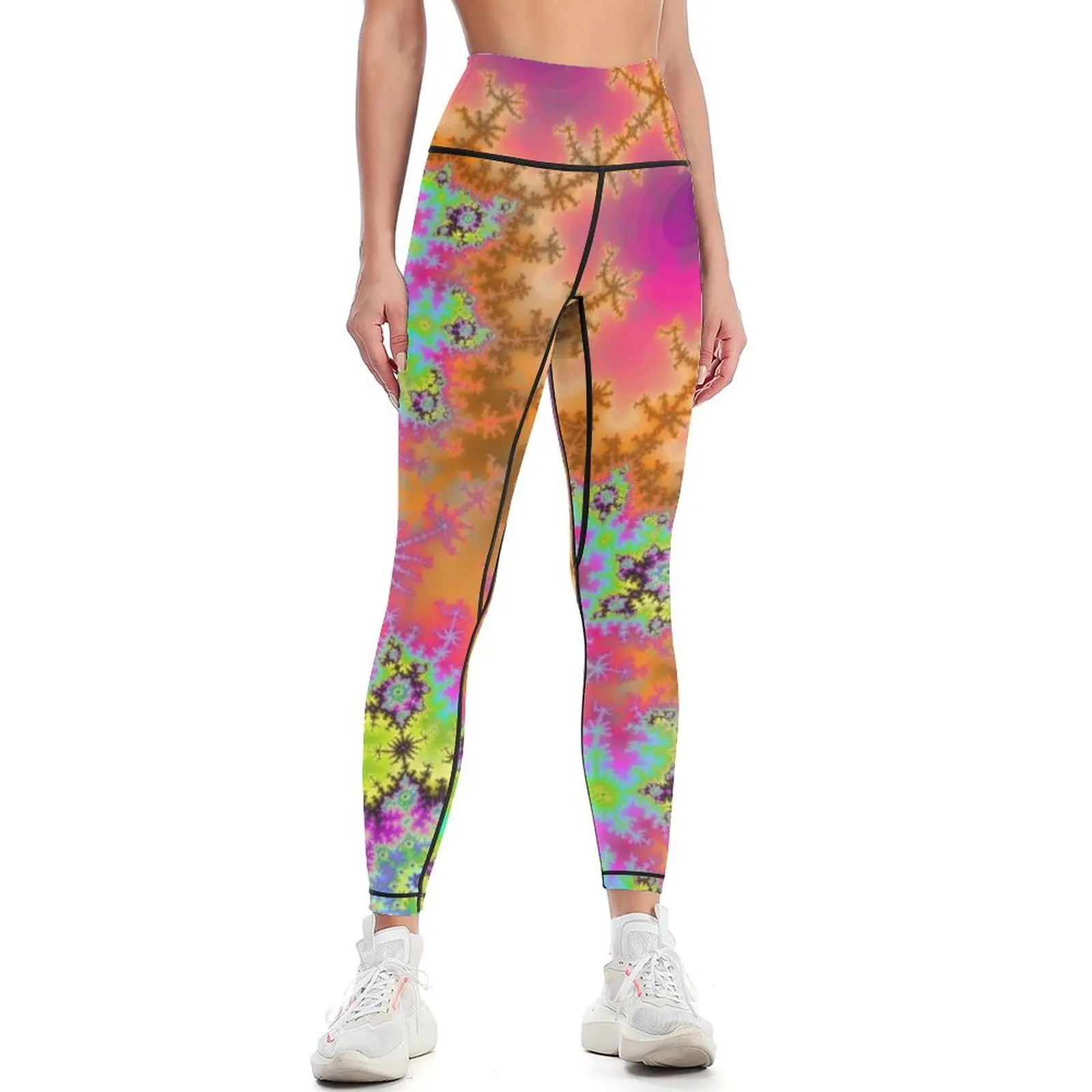 Adulterate Escalation Into The Purple Night: Leggings Women sportwear active wear Fitness woman Womens Leggings