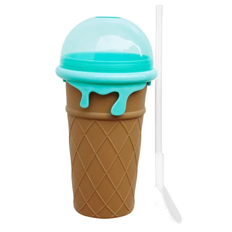 Slushy Maker Cup Slushie Cup Magics Freeze Squeeze Ice Cup Summer Smoothies Slushie Cups Ice Cream Maker For Home