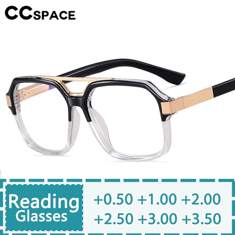 TR90 Pilot Reading Glasses Comfortable Spring Hinge Optical Presbyopia Eyeglasses Diopter +50+100+150+200+250+300+350 300952