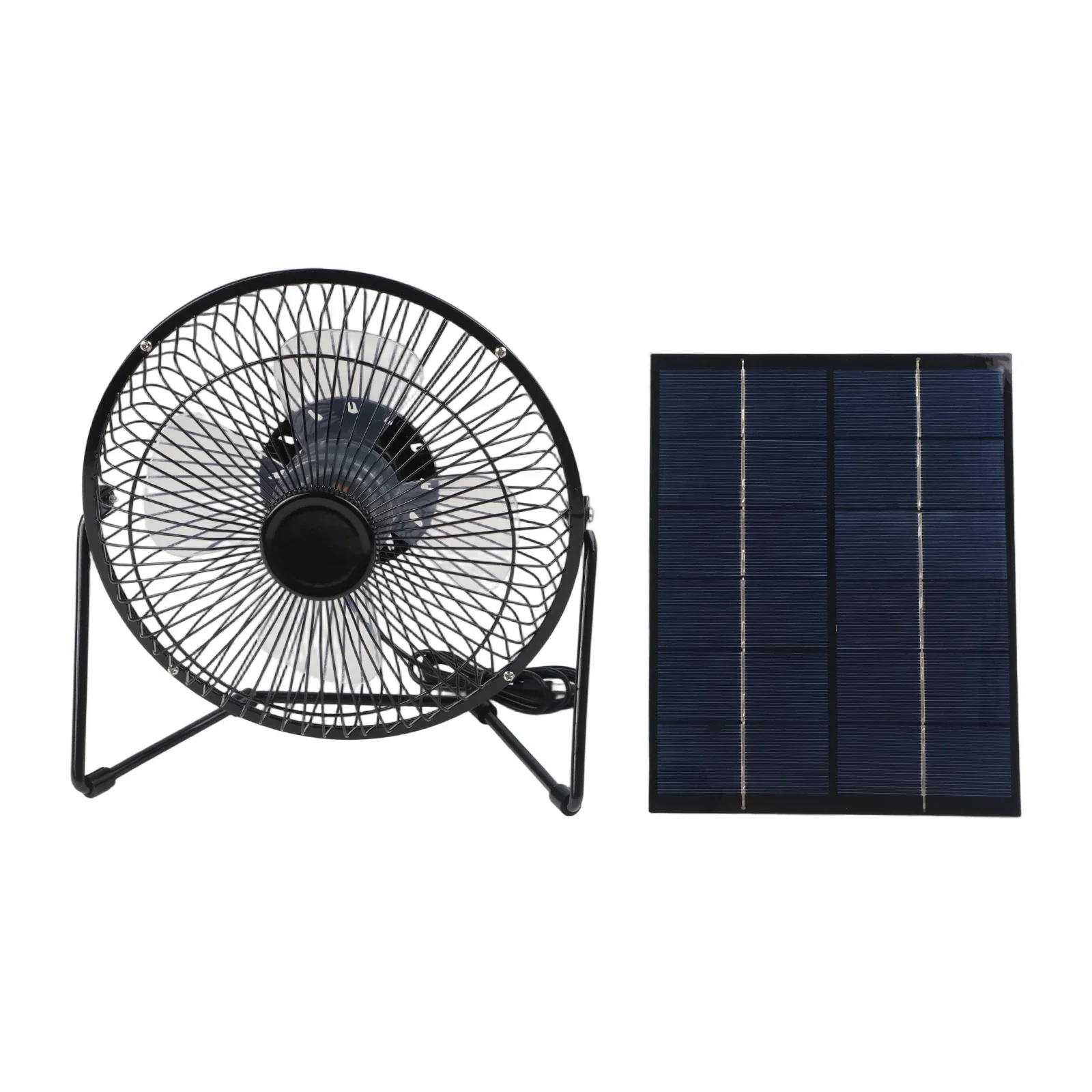 8inch Fan Solar Powered Fan Pet House Sustainable Cooling Window Exhaust System Easy Installation Efficient Solar Power