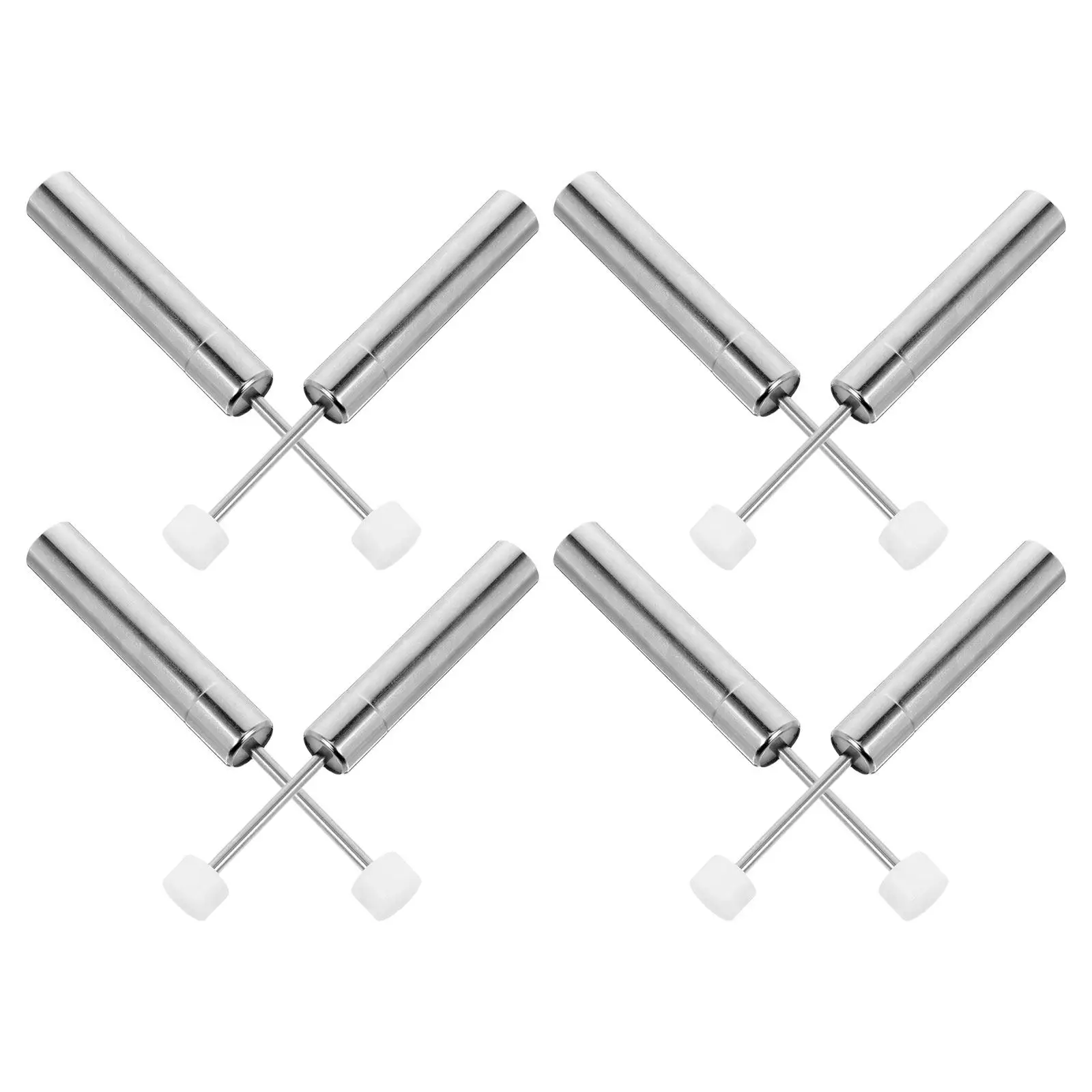 8Pcs Soft Close Trash Can Hydraulic Damper Piston 30N 55-59N Quiet Shock Buffer for Kitchen Wastebasket Lid Silent Closure