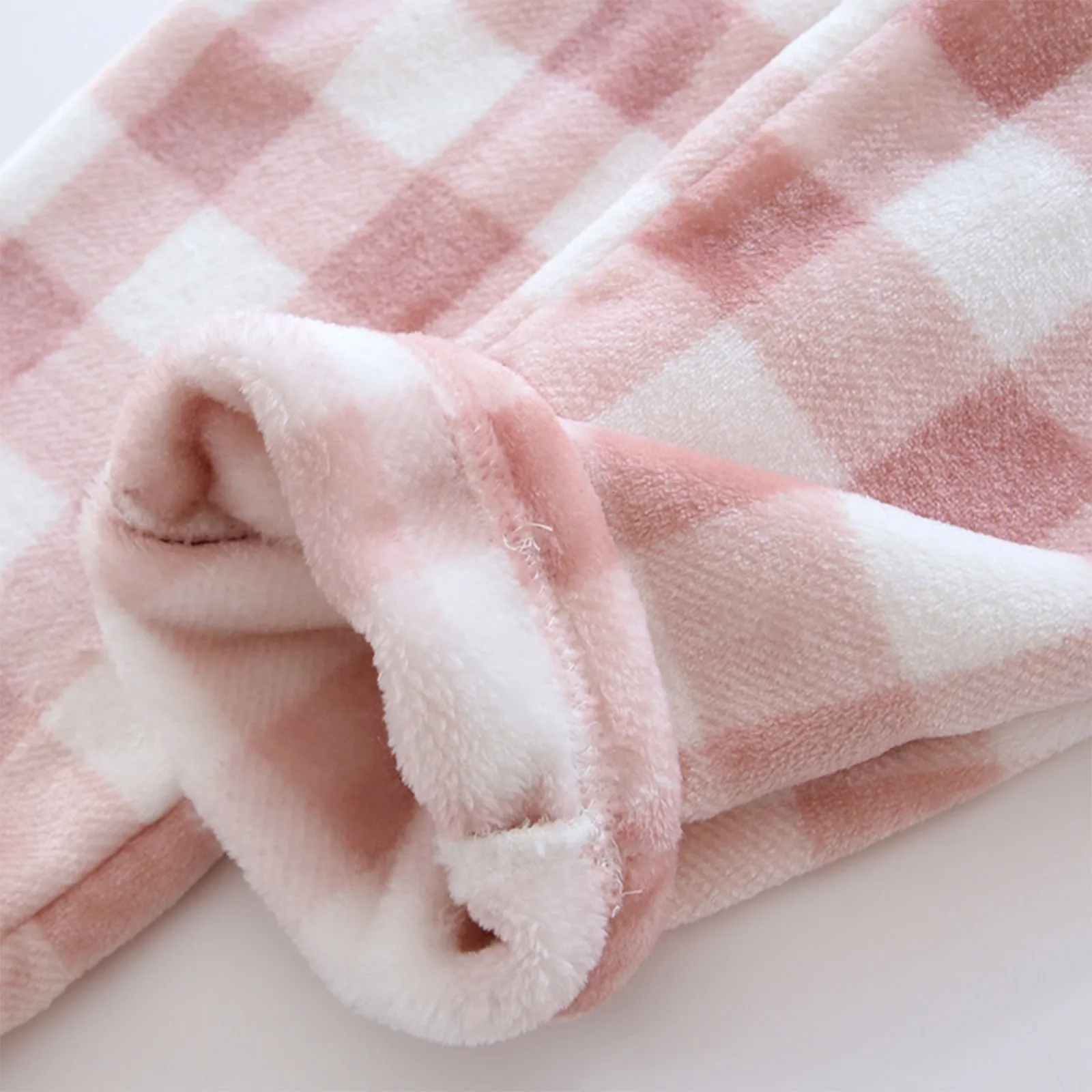 Pantalones de pijama de franela para mujer, cómodos, gruesos, a cuadros, de cintura alta, holgados, informales, rectos, de talla grande, cálidos, para el hogar