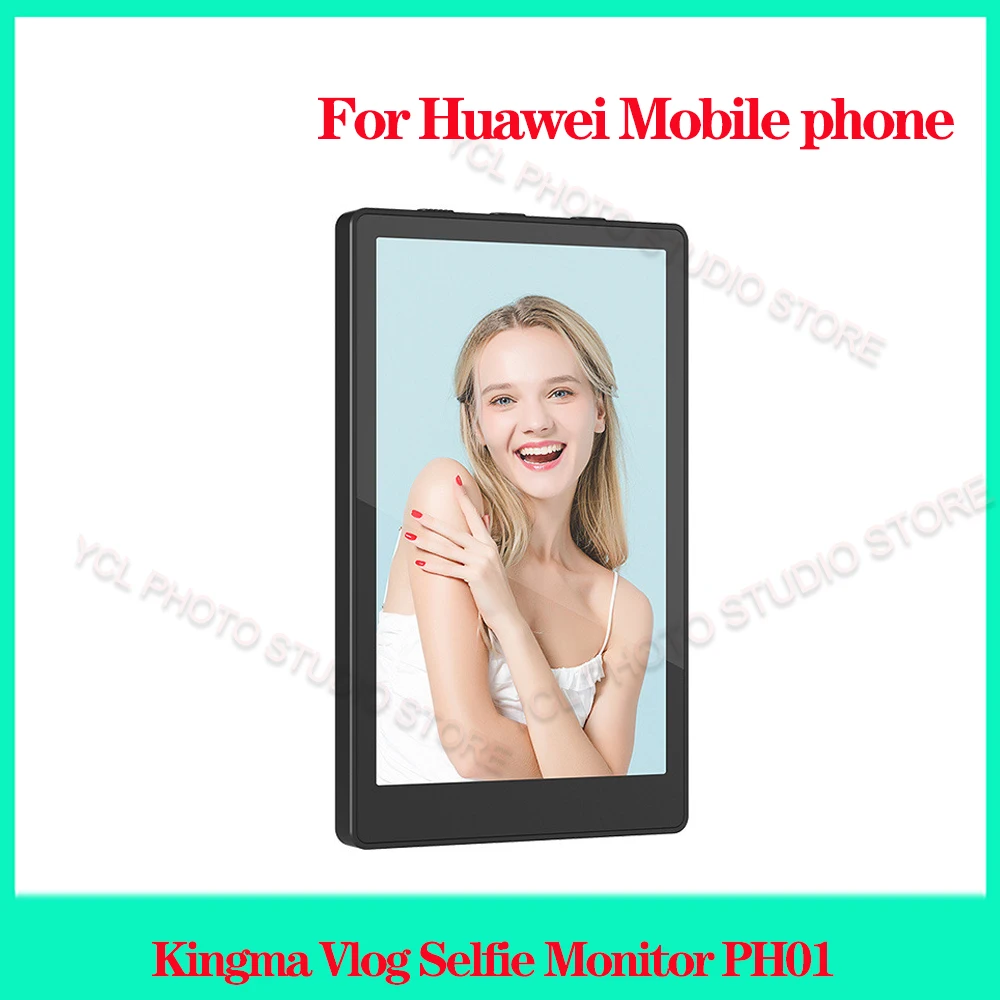 

Kingma Vlog Selfie Monitor PH01 Smartphone Magnetic Screen Using Phone Rear Camera For Selfie Vlog Live Stream For Huawei