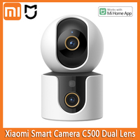 Xiaomi C500 Smart Camera Dual Lens PTZ 360° Pets&Facial Detection 4 Million pixels Full Color Night Vision WiFi 6 For MiHome app