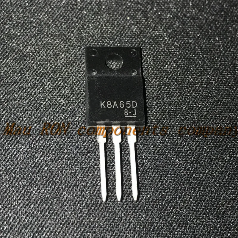 10PCS/LOT K8A65D TK8A65D 650V 8A 45W LCD MOS FET TO-220F  new original quality assurance In Stock