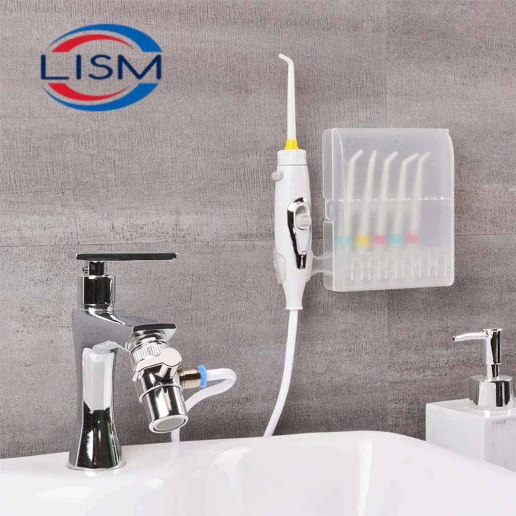 Dental SPA Faucet Tap Oral Irrigator Water Dental Flosser Toothbrush Irrigation Teeth Cleaning Switch Jet Family Water Floss