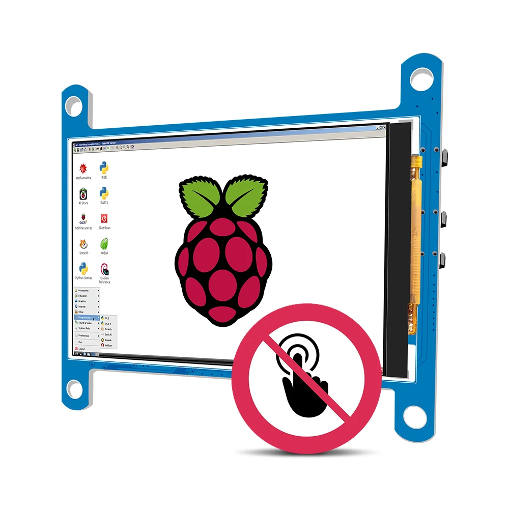 

Raspberry Pi portable screen 3.5-inch mini HDMI monitor LCD screen 320 * 480 compatible with Raspberry Pi400 4 3B+3B Windows