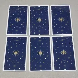 10.3*6cm Primary Beginner Tarot English Spanish Edition 78-Card Deck with Booklet