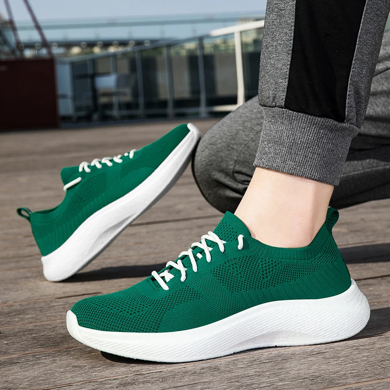 

Новые мужские лоферы большого размера, модные повседневные спортивные кроссовки, дышащие, с мягкой подошвой, удобные для ежедневной ходьбы