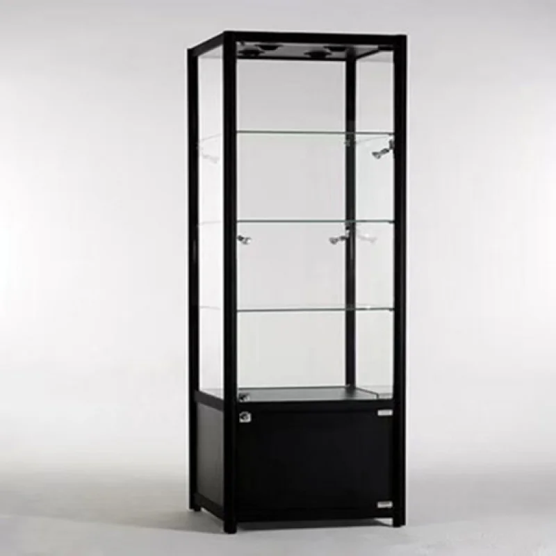 custom，Tall  Commercial Showcase Low Price Product Display Cabinet Glass Display Cabinet for Retail Store