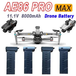 AE86 Pro Max Drone Battery Original 11.1V 8000Mah For AE86 Carbon Fiber Battery Drone Spare Parts Battery Accessory Parts