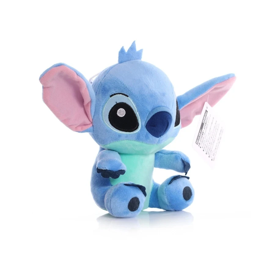 Disney Stitch-muñeco de peluche de Lilo & Stitch para niños, muñeco de peluche de Anime, regalo de cumpleaños