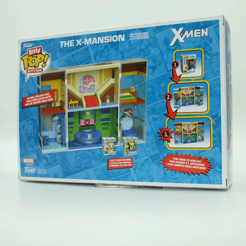 

FUNKO POP Xavier's School for Gifted Youngsters Anime Action Figures Toys for Boys Christmas Gift Collectible Model Ornaments