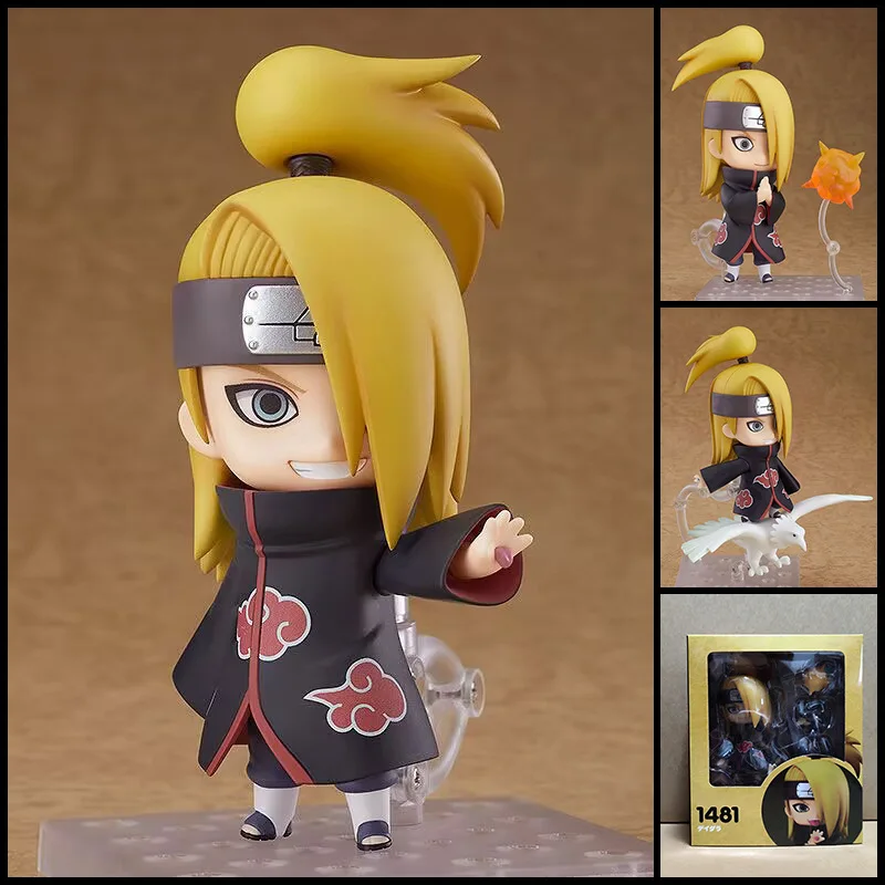 

Shippuden Anime Figure #1481 - Deidara Action Model, Swappable Faces Movable Joints Collectible