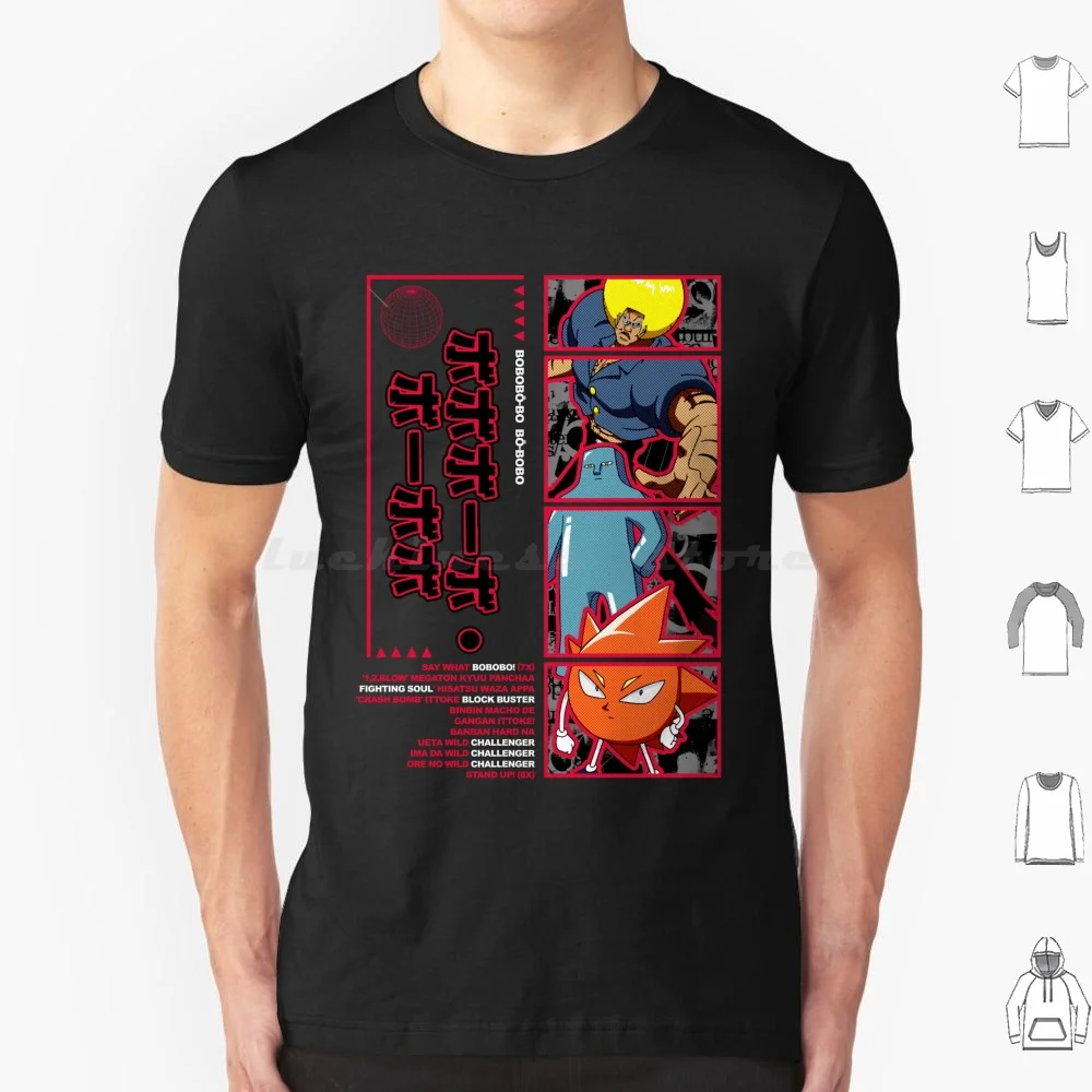 Bobo Brutalism Anime Ultimate Manga camiseta hombres mujeres niños 6xl Don Patch Tenosuke Anime Manga Funny Gag Razy Japan Culture
