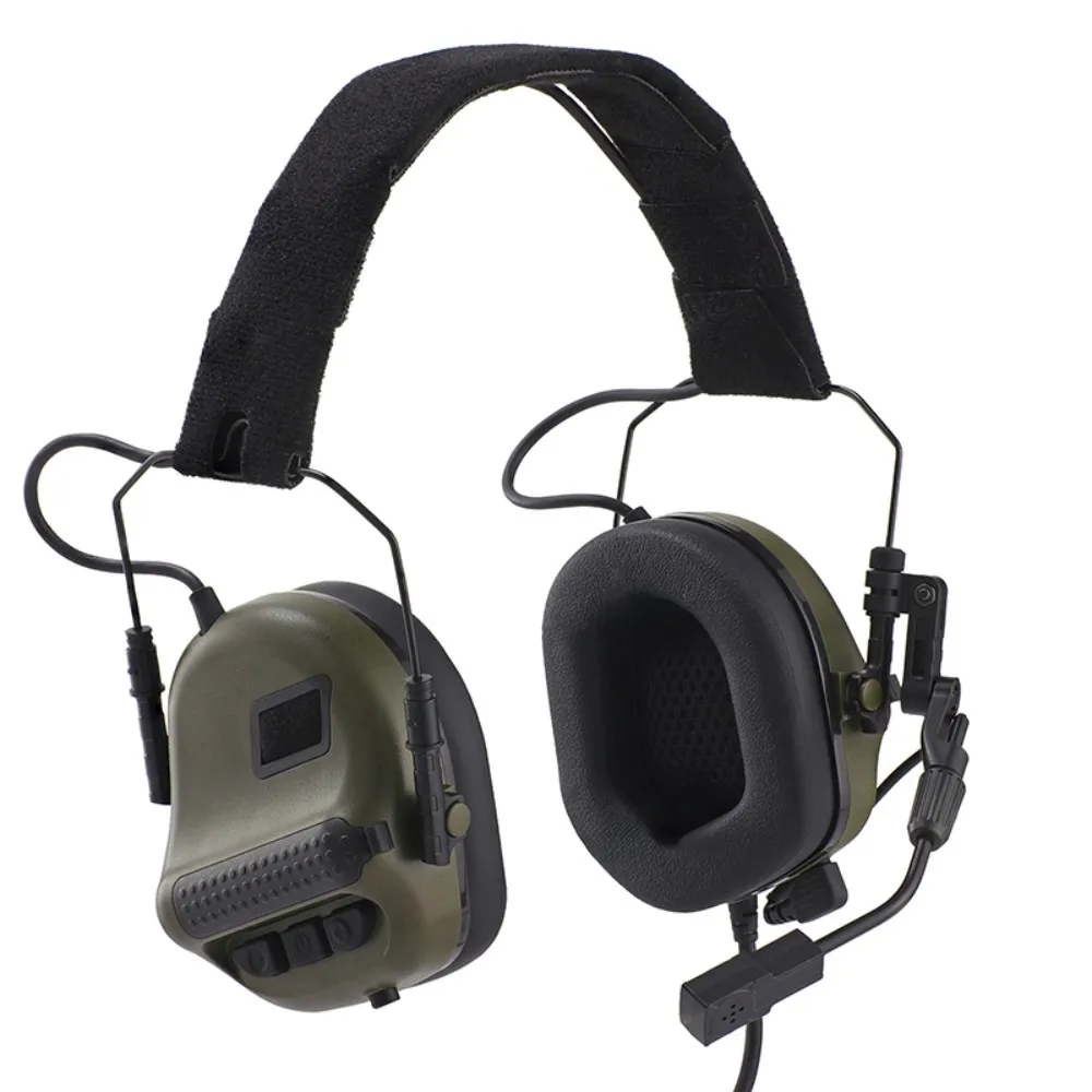 NONE Tactical Electronic Shooting Earmuffs Black 3