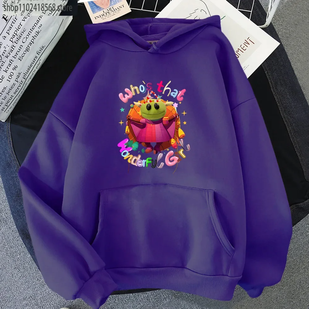 

Anime Nanalan Hoodie Sophisticated Who's That Wonderful GirlSweatshirt Cartoon Clothes Women Pullover Men Clothing Unsiex Coats