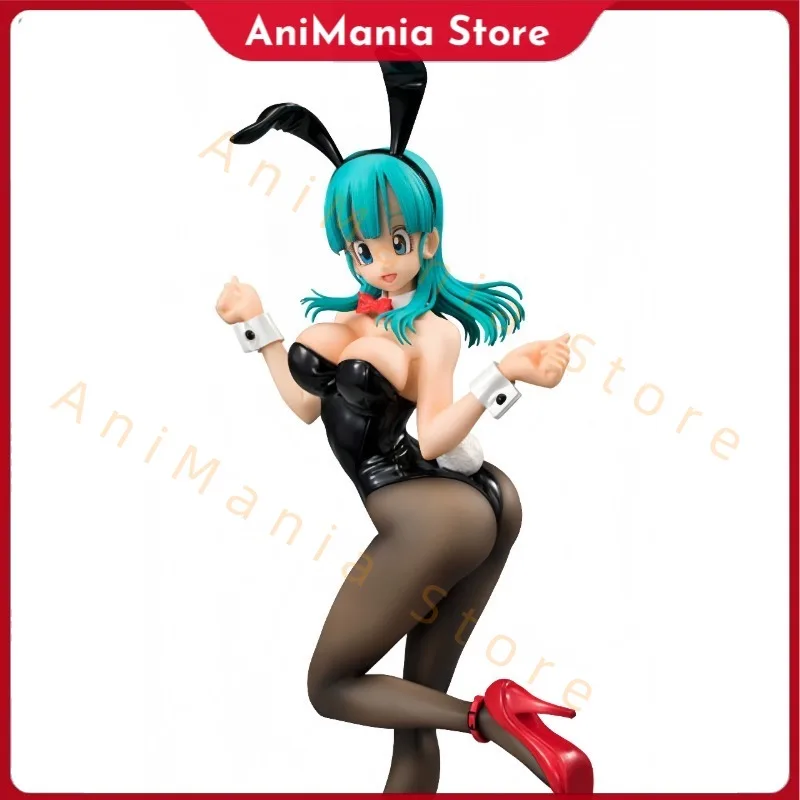 

in Stock Dragon Ball Bulma Bunny Girl Case Ornaments Prize Figure Toy Gift Anime Collection Model Hobby
