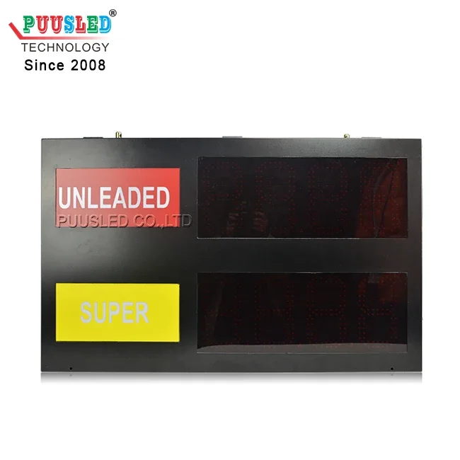 outdoor led gas station led price sign  digital advertising player price sign