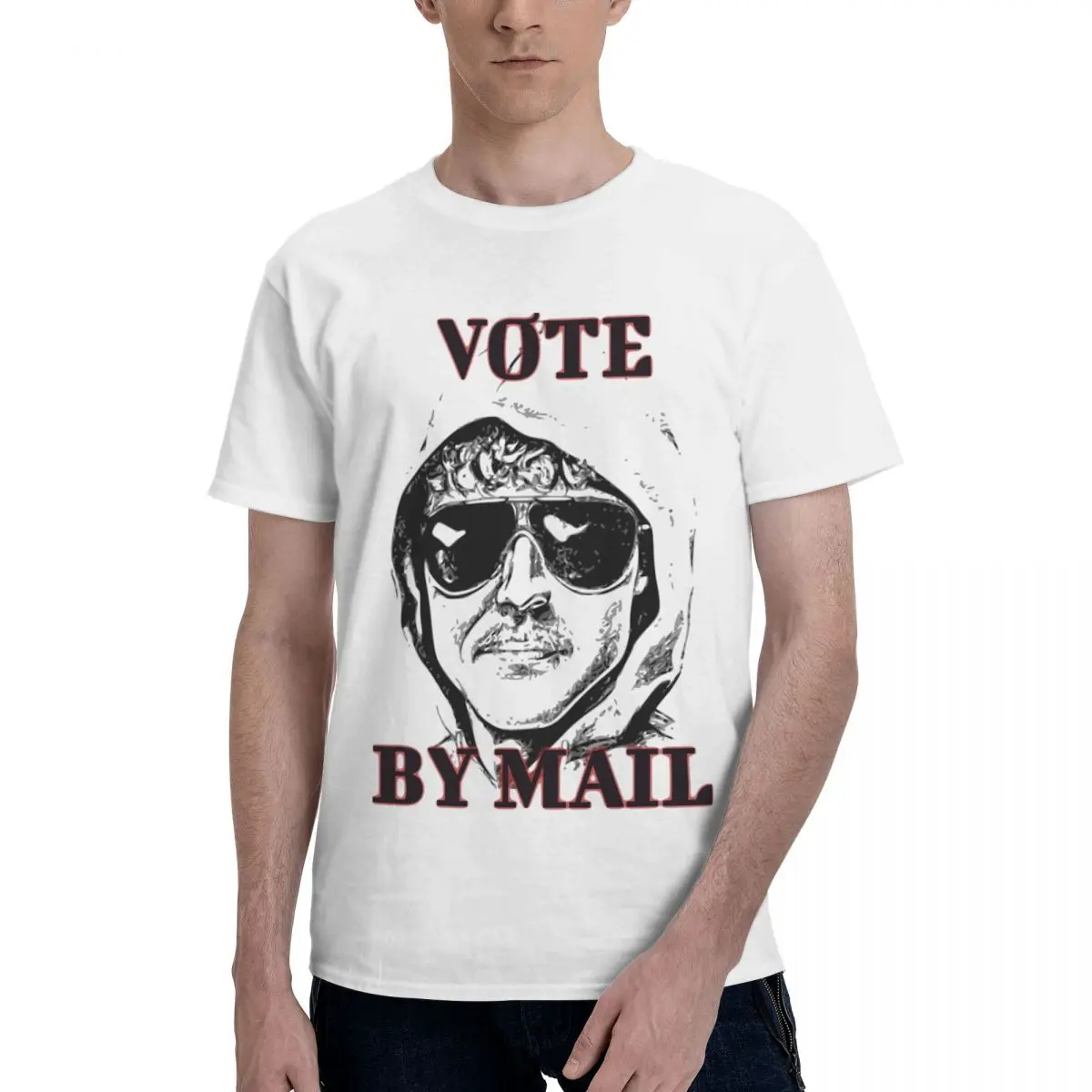 Men Women's T-Shirt Vote By Mail Ted Kaczynski T Shirts Harajuku Summer Tee Shirt Y2K Casual Loose Cotton Clothing Plus Size 5XL
