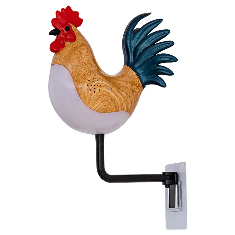 

LED Rooster Wall Light USB Rechargeable Cordless Cock Lamp Decorative Animal Lightings for Corridor Living Room Foyer Bedroom
