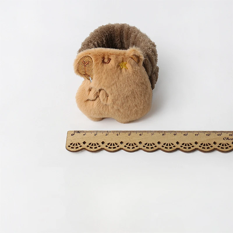 حار بيع لطيف أفخم جديد كابيبارا Scrunchie غسل الوجه المعصم مقاوم للماء الكفة عقال الشامبو عقال #4