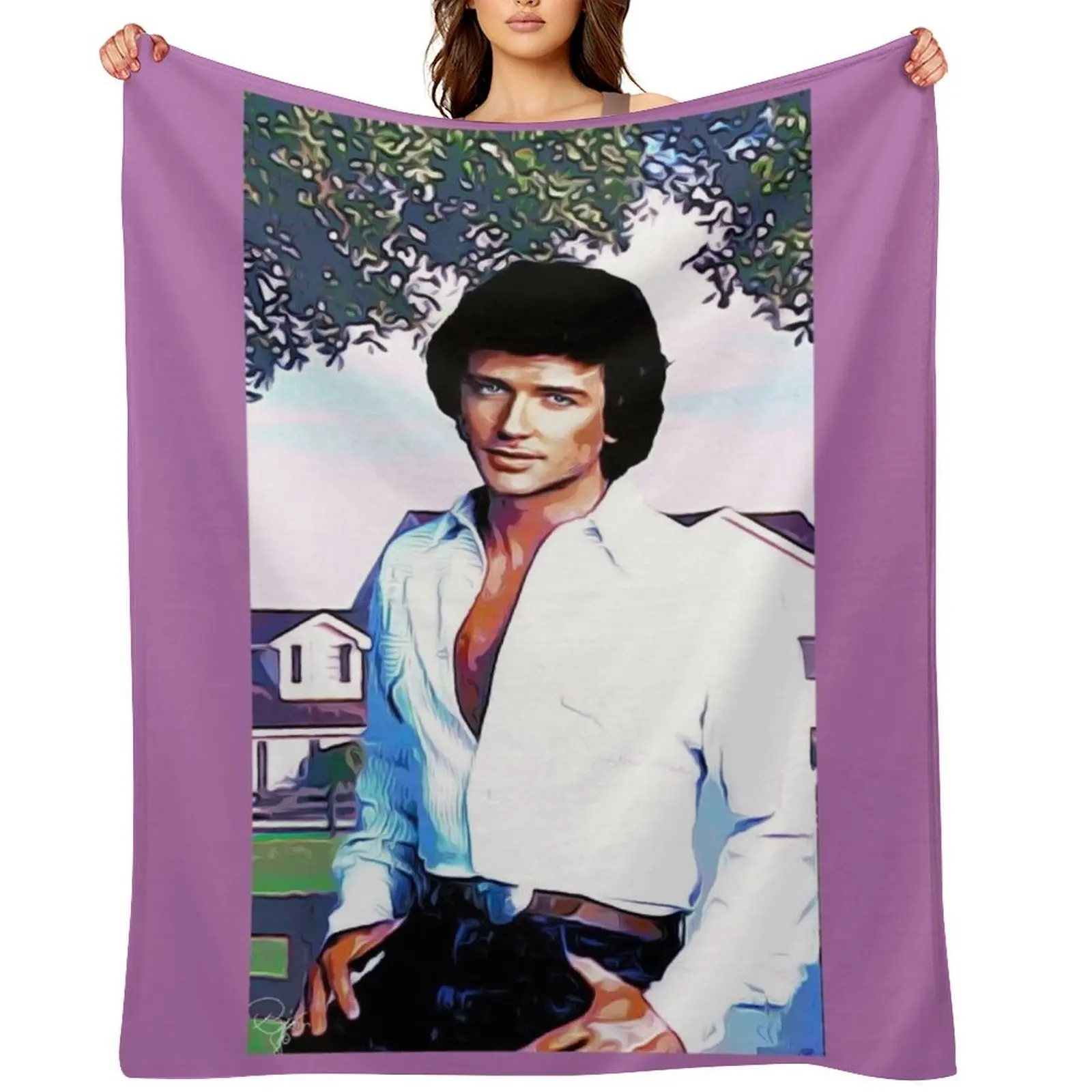 BOBBY EWING - DALLAS Декоративное одеяло Тяжелые одеяла для волос на Хэллоуин
