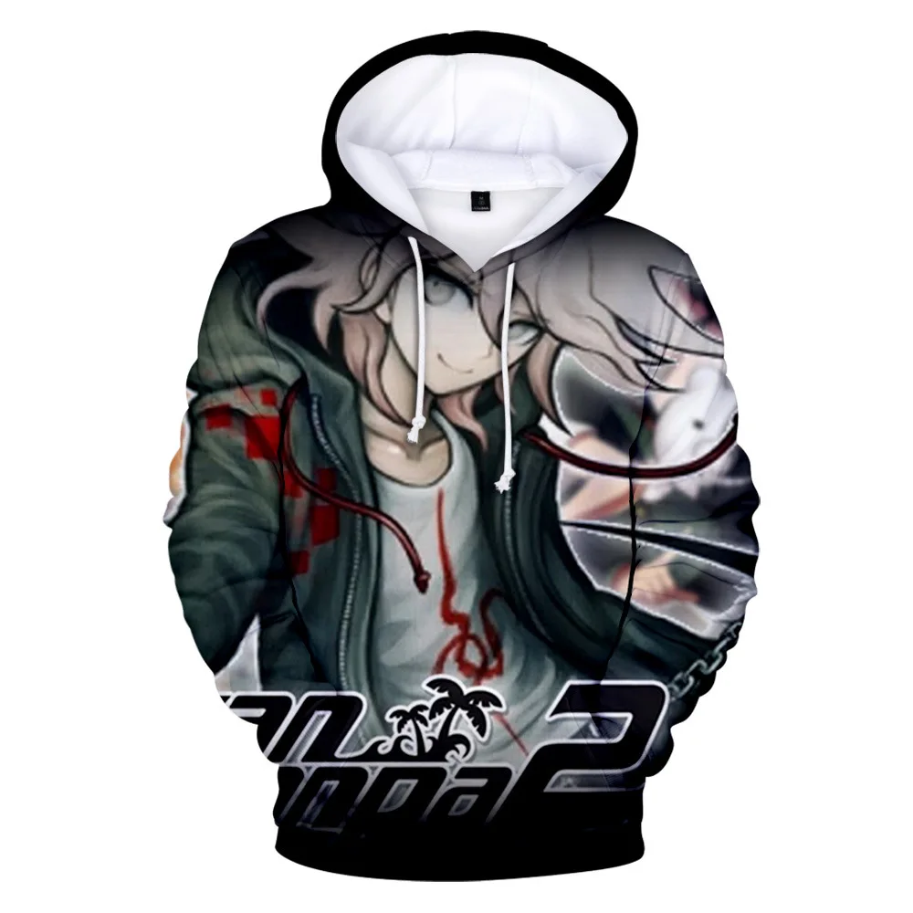 Nagito Komaeda 3D Hoodie Mens Hoodies Sweatshirt Women Funny fashion Print Casual Boys/girls Streetwear Clothes hip hop pullover