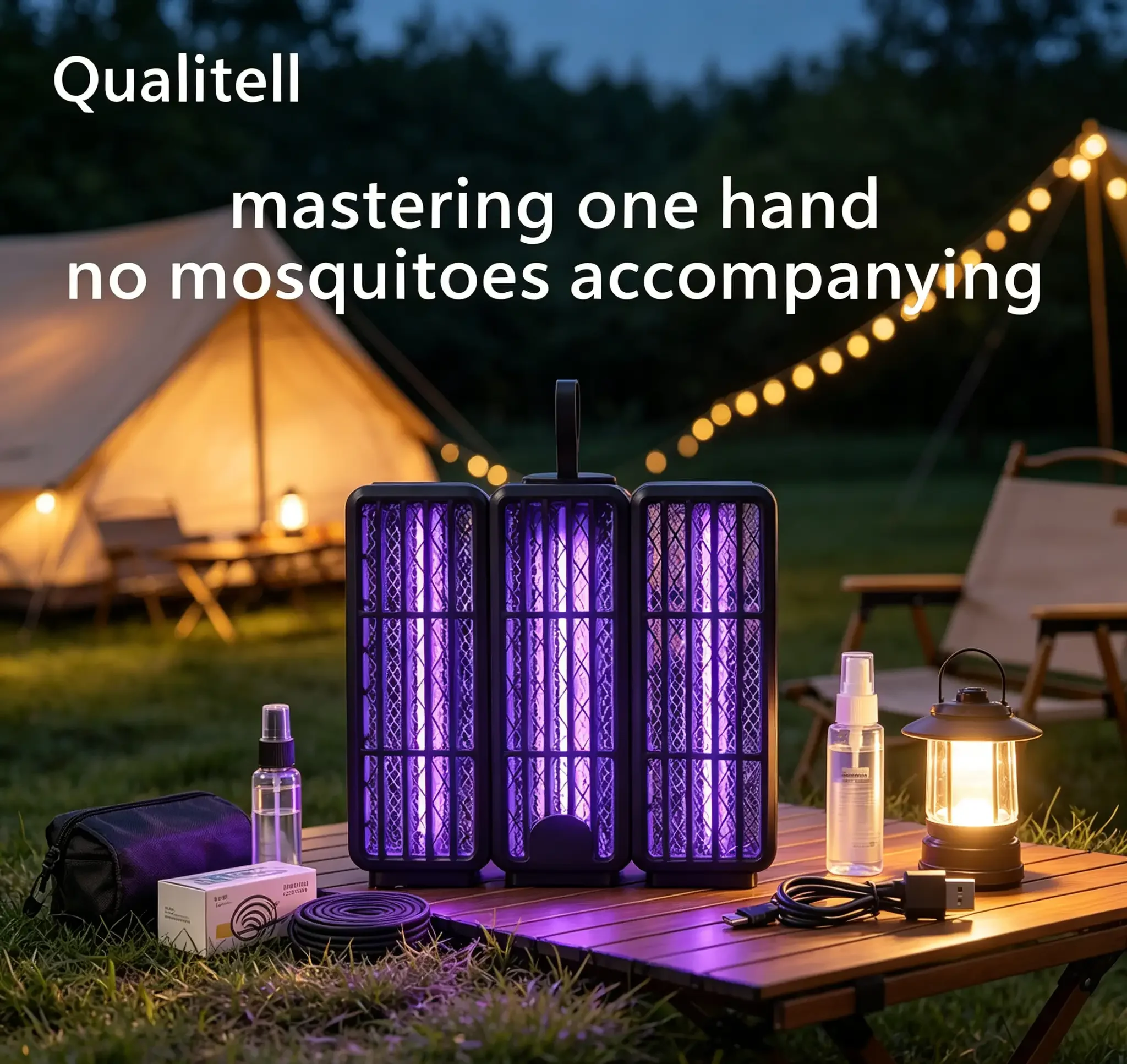 qualitell-v4-zanzariera-elettrica-pieghevole-portatile-con-lampada-anti-zanzare-batteria-al-litio-ricaricabile-da-3000mah-voltaggio-2500v-ideale-per-campeggio