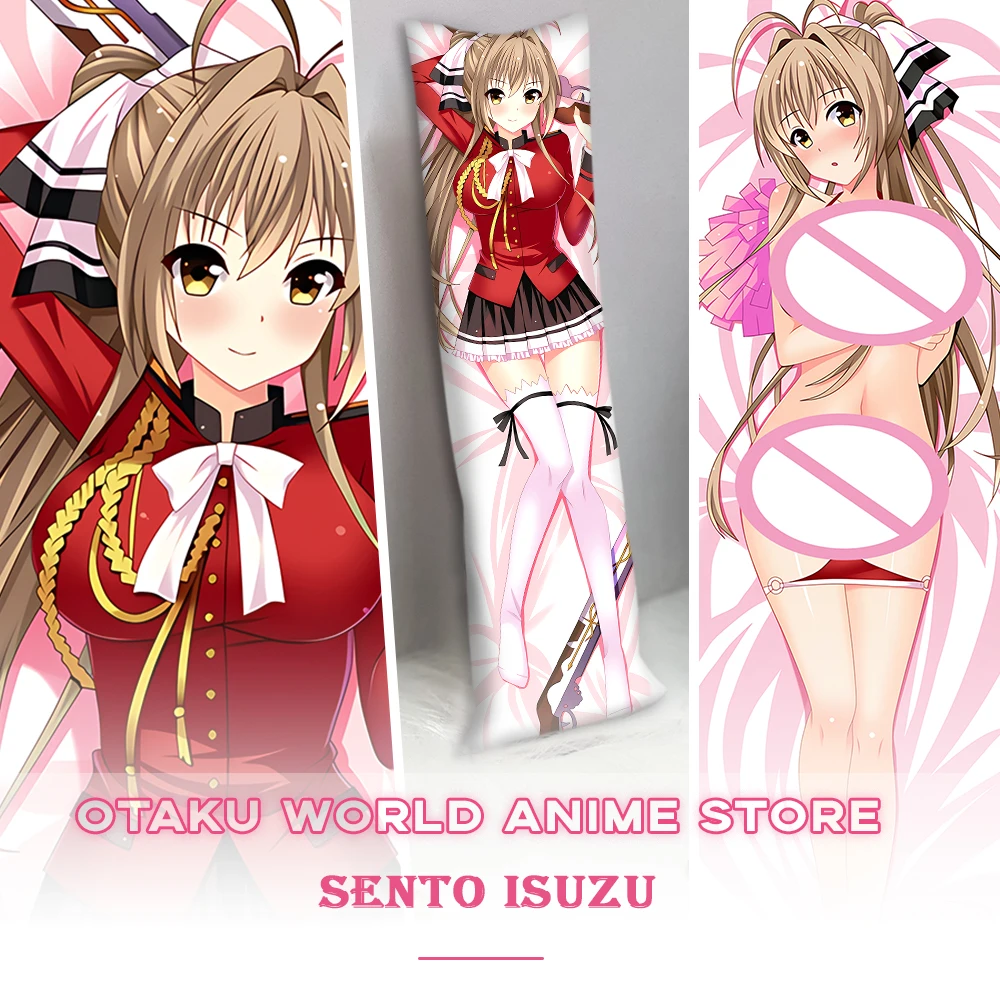 

Cartoon Sento Isuzu Body Pillowcase Anime Amagi Brilliant Park Double-Sided Printed Pillow Cover Custom Cushion Cover Dakimakura