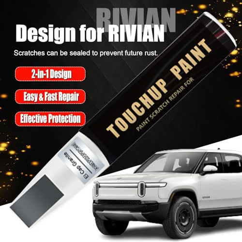 El Cap Granite(A1AM) Touch Up Paint Compatible with Rivian Exact Match Touch Up Paint Car Scratch Repair