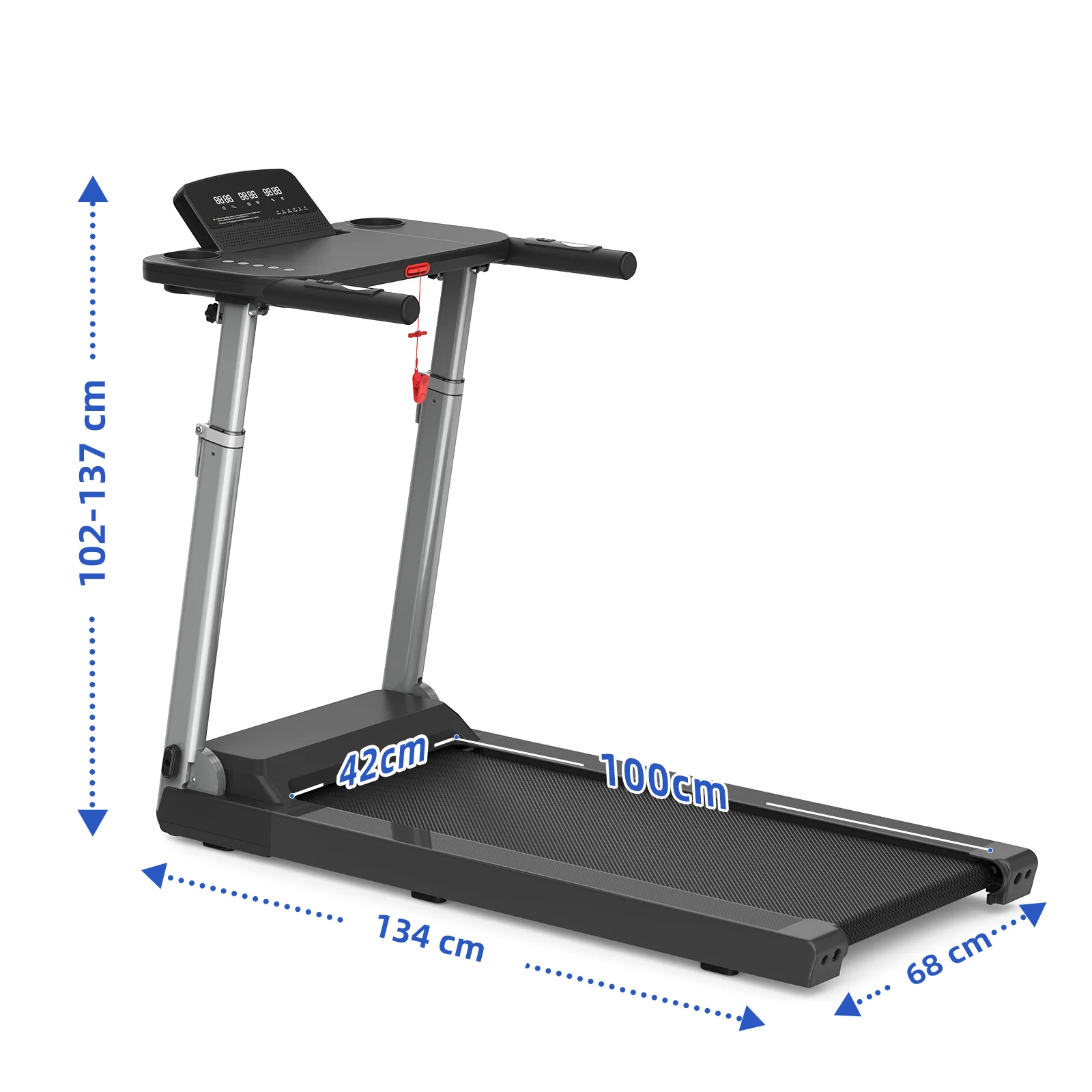 ลู่วิ่งไฟฟ้าแบบพับได้ STLF SHULI 2025 สำหรับใช้ในบ้าน สำนักงาน หรือกิจกรรมกีฬา ใช้สำหรับการฟื้นฟูร่างกาย วางใต้โต๊ะทำงานได้