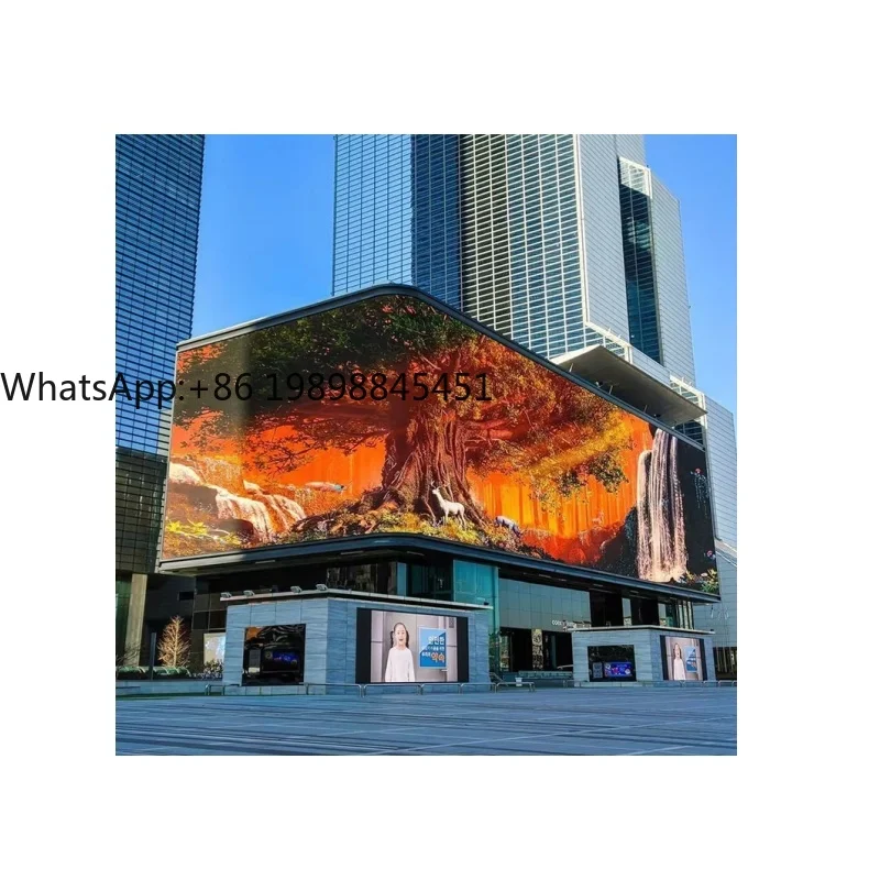 

Модуль P5P6P8P10 Изготовление машины Круглый знак Рекламный куб Маркетинг Лучшая доска Рекламный экран Настенный светодиодный дисплейный модуль