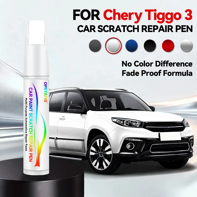 

Ручка-корректор для ремонта краски Chery Tiggo 3, средство для удаления царапин, аксессуары для авто, черный, белый, оранжевый