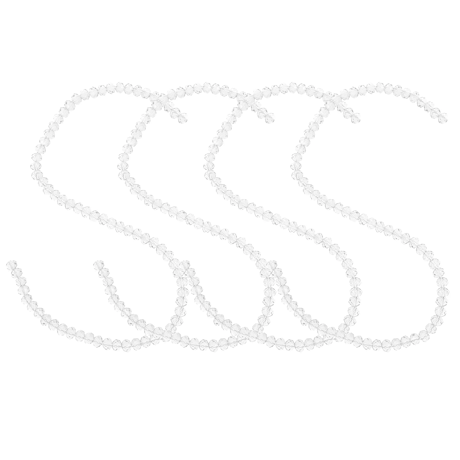 

560pcs Crystal Glass Beads Loose Diy Bracelet Necklace Making Spacer Beads For Wind Chimes Sun Catcher Craft Charms Jewelry