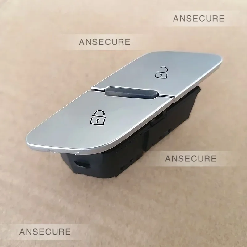 

Aluminium Standard Front Left Safety Central Door Lock Switch Button For Audi A6 C8 S6 RS6 A7 RS7 2019-2025 4K1962107A