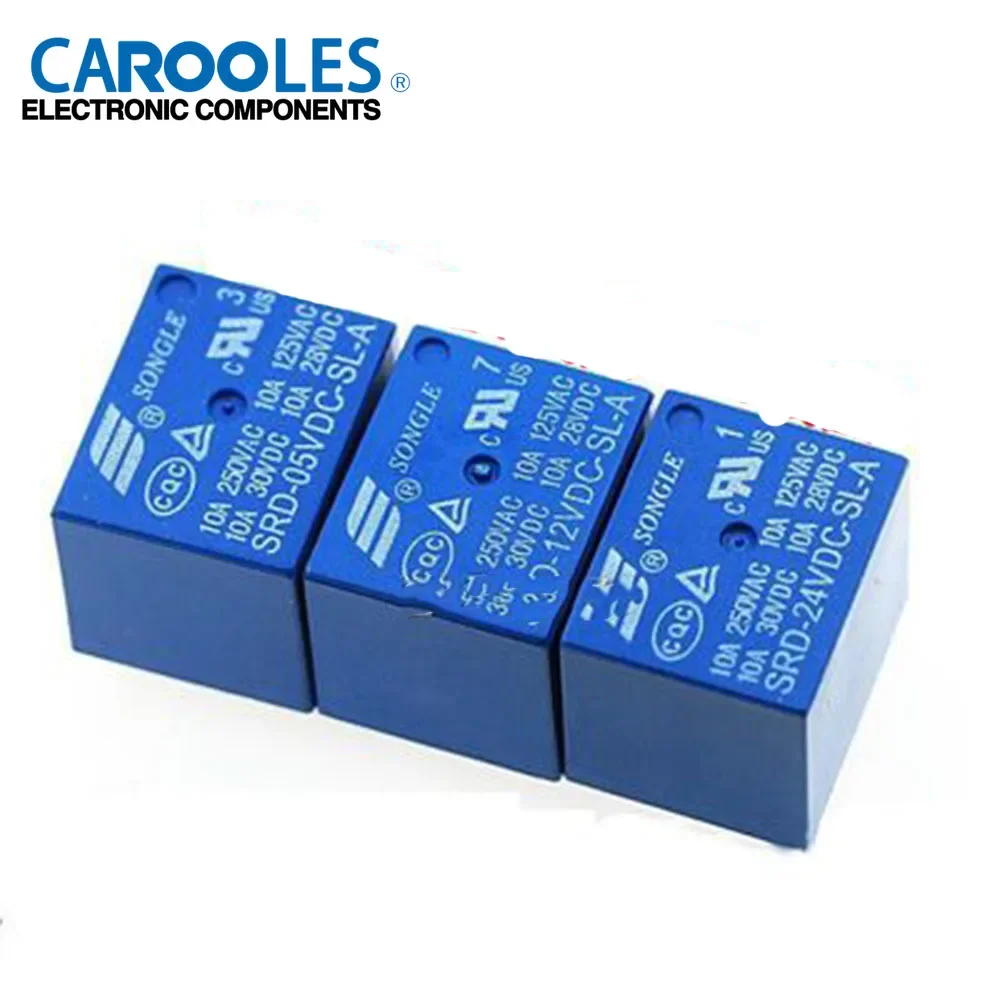 5PCS/LOT Relay SRD-09VDC-SL-C SRD-09VDC-SL SRD-09VDC SRD-09V relays 5PINS 9V DC High Quality