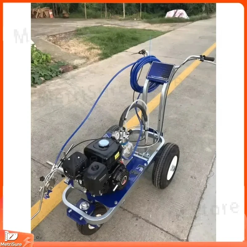 Hand Push Road Marking Cold Paint Line Striping for Parking Lot Highway Route Drawing Traffic Safety