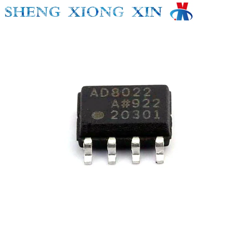 

5pcs/Lot 100% New AD8022ARZ-REEL7 SOP-8 High-Speed Operational Amplifiers AD8022ARZ AD8022 Integrated Circuit