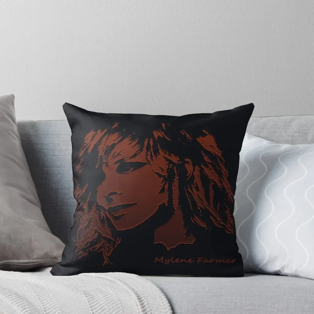 

Mylene Farmer Throw Pillow Decorative Cover For Living Room Sofa Covers Cushion Cover For Sofa pillow