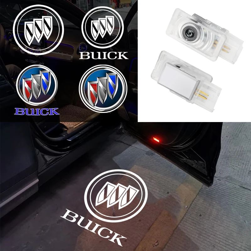 Proyector de Logotipo para Buick Lacrosse 2010-2020, Encore 2014-2016, Regal 2009-2014, Accesorios de Lámpara, Luz Láser de Bienvenida con Efecto de Sombra Fantasma