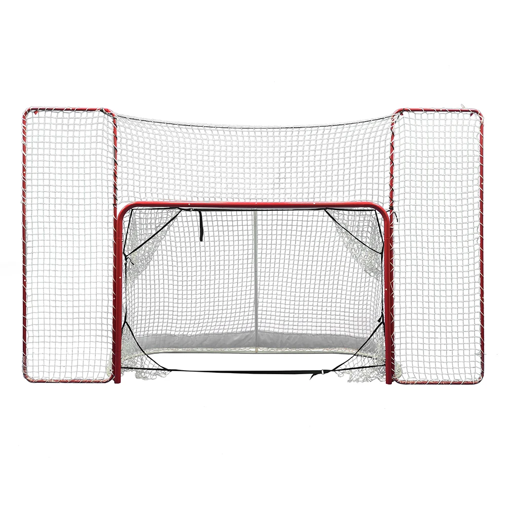 Top Backstop, Side Backstop, Target Corners and Shooting Net High Quality Ice Hockey goalpromote sales