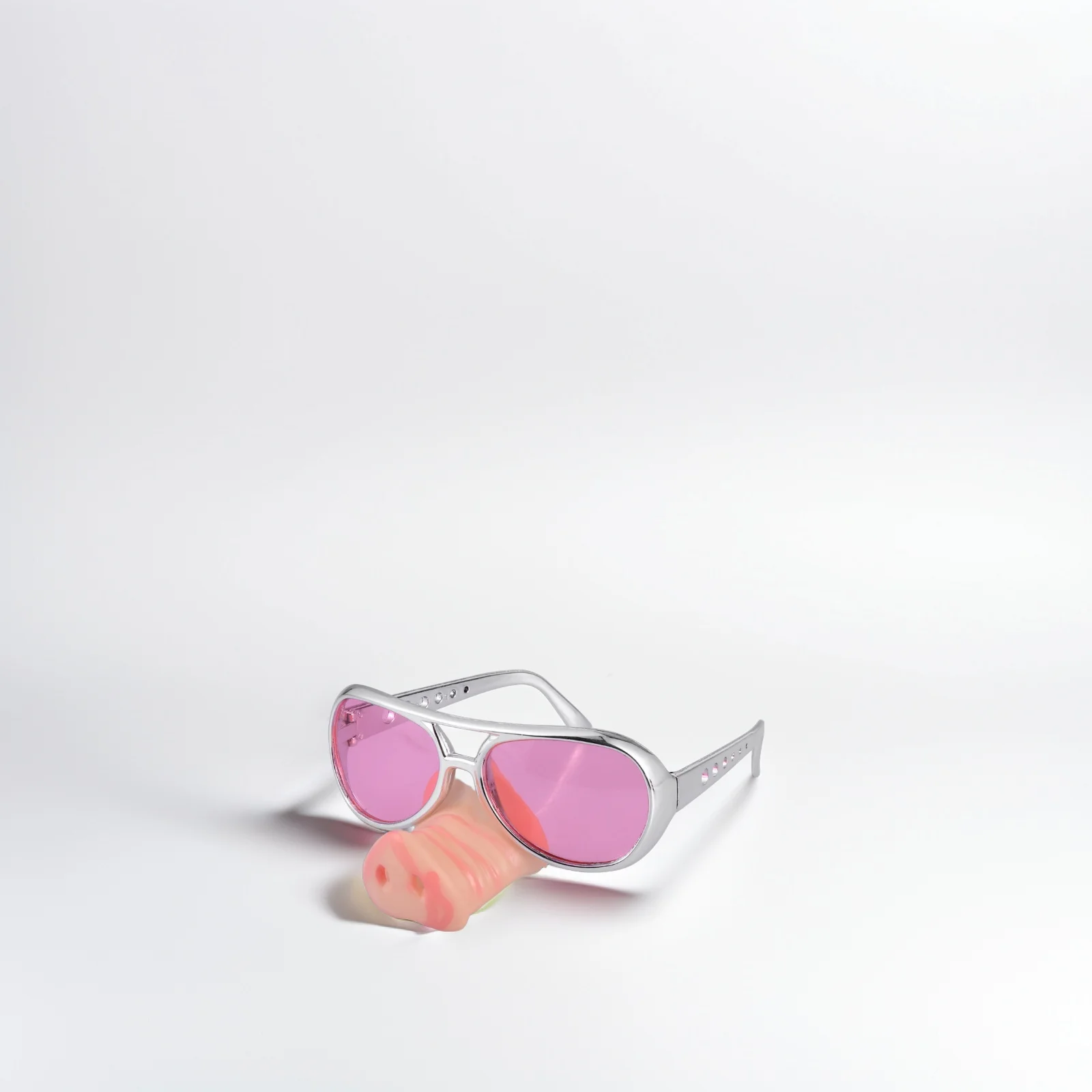 نظارات شمسية مضحكة على شكل أنف الخنزير للبالغين، إكسسوارات تنكرية للحفلات غير قابلة للتلاشي، نظارات مبتكرة متينة لعيد الهالوين وعيد الميلاد #4