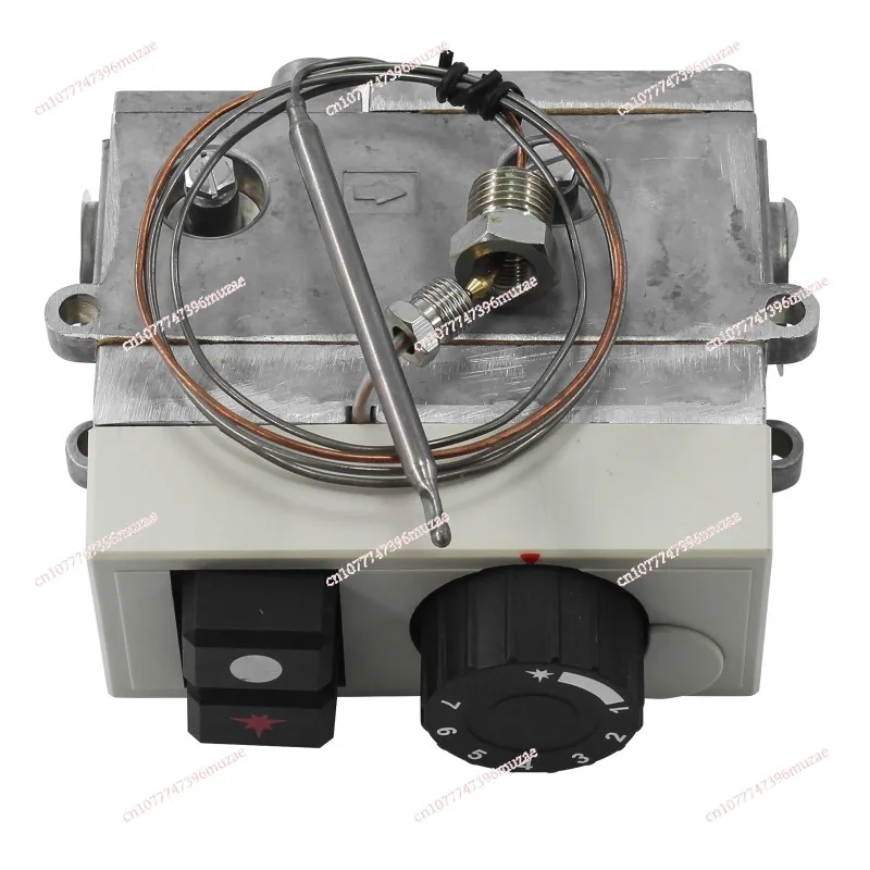 710 Gas Commercial Wok Steamer Oven Gas Temperature Control Valve 120-200 Degrees Celsius Thermostat