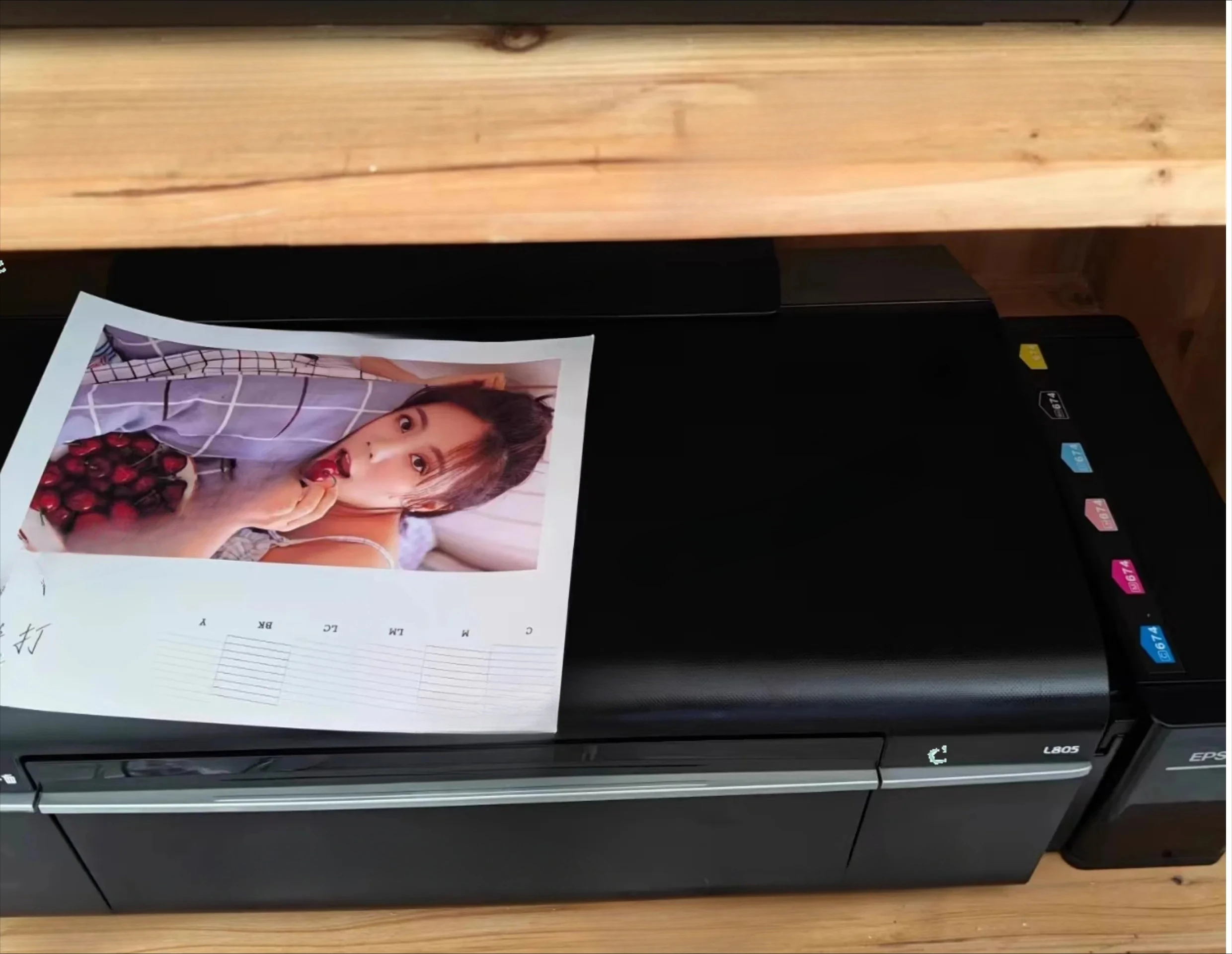 A4 DTF Printer Complete Bundle Used  L805 Converted Direct Transfer Film Printer for Garment Printing