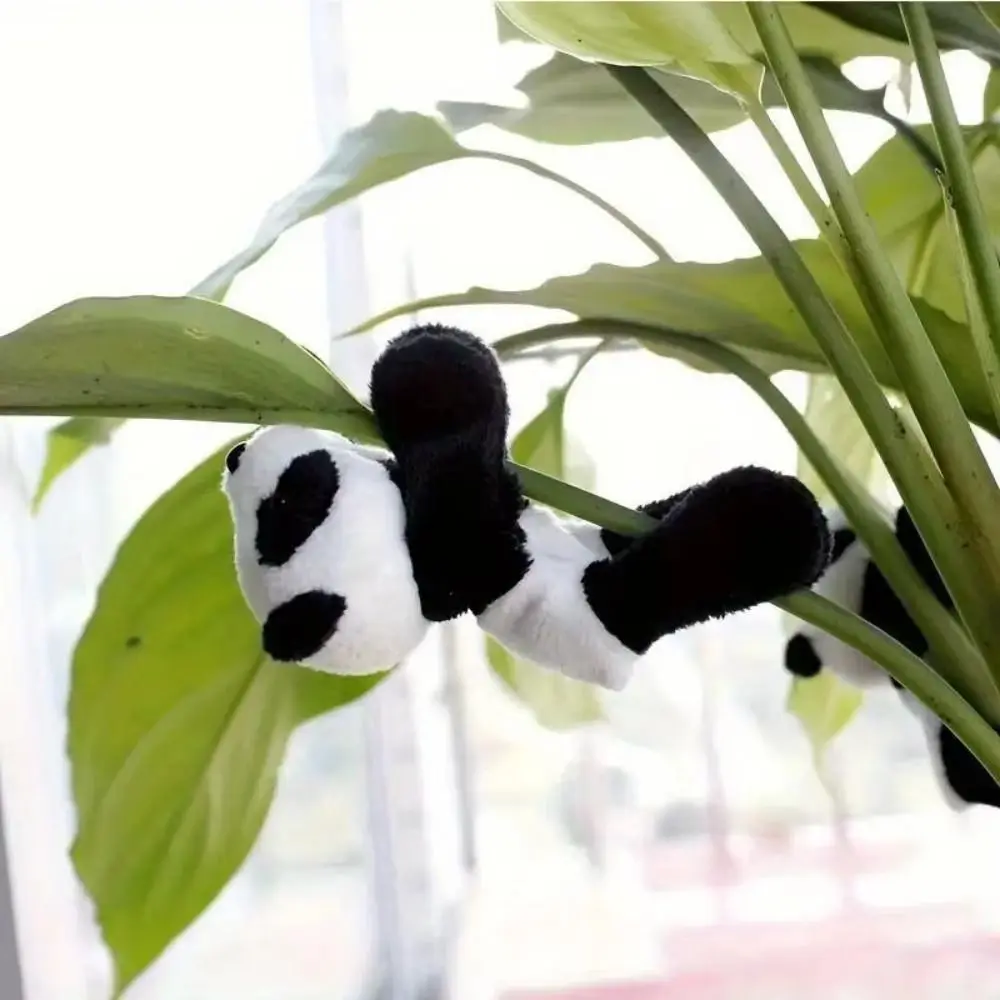 Soft Mini Panda Refrigerator Magnet Cartoon Decorative Panda Refrigerator Decor
