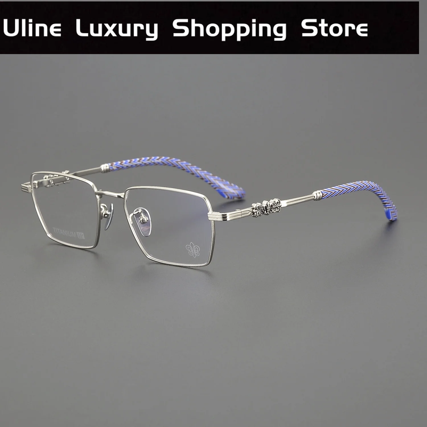 

Men Prescription Glasses Retro Designer Luxury Brand Fashion Women Myopia Reading Titanium Eyeglasses Prescription Eyewear Frame