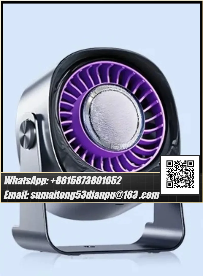 2026 New Semiconductor Refrigeration Mini Air Cooler USB Rechargeable Fan Silent Strong Wind Home Office Dorm Hot Sale
