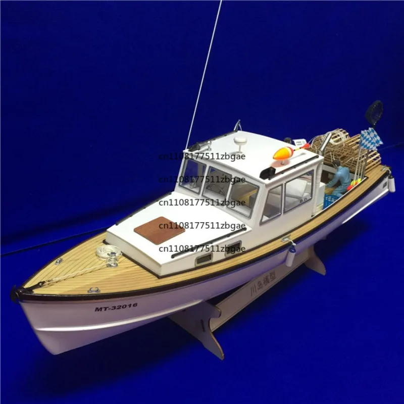 1/18 Scale Simulation Remote Control Shrimp Boat Model Kits