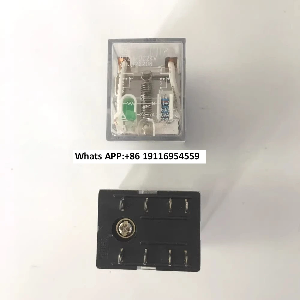 1Pc New HJ2-L-DC24V Communication Electromagnetic Relay HJ2-SFD HJ4-SFD